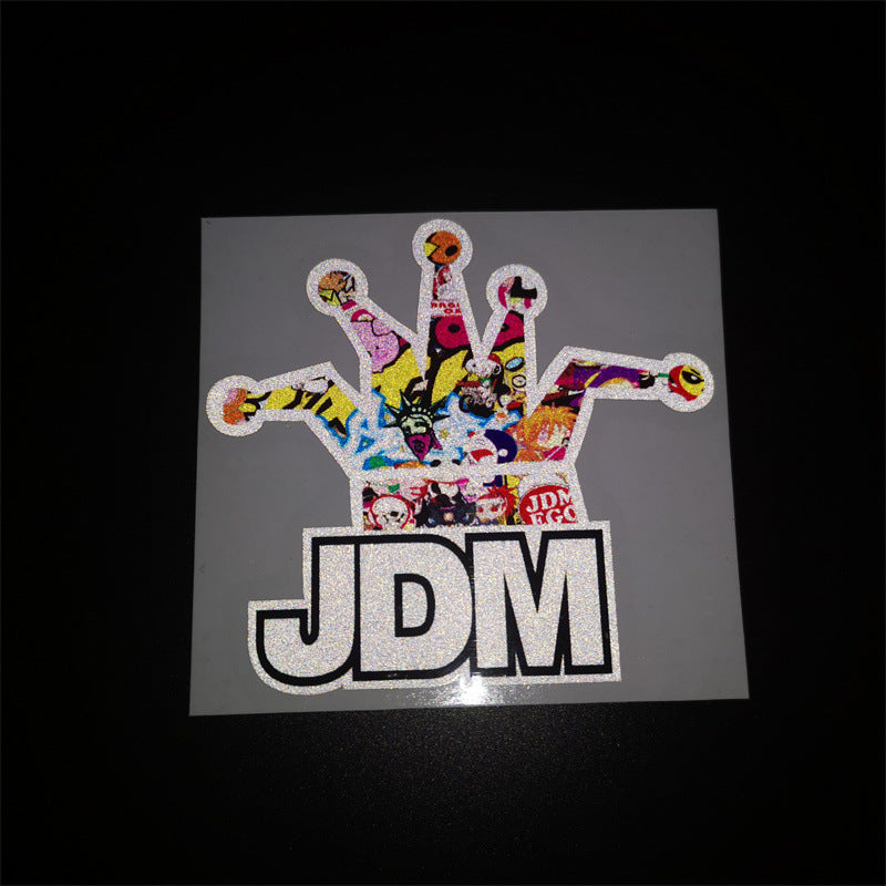 Car Windshield Graffiti Reflective Sticker