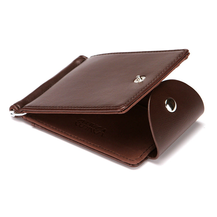 Creative Card Holder Card Holder Work ID Flip Buckle Coin Purse