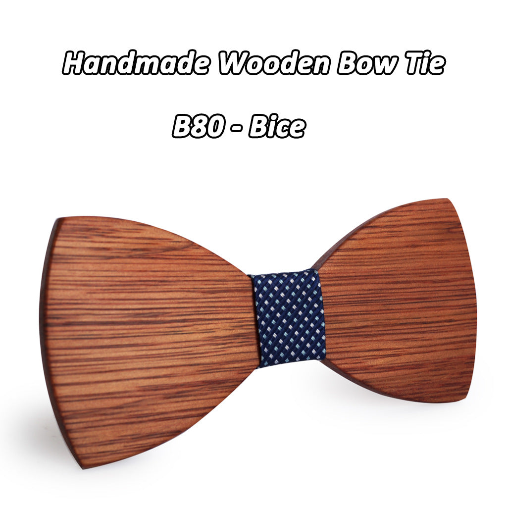 Wooden tie knot