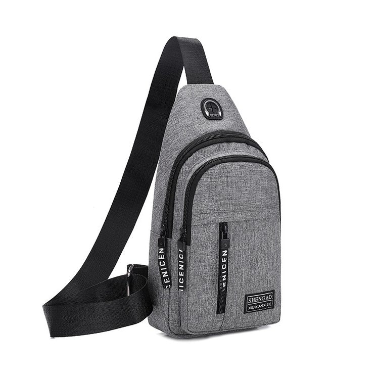 Men&#39;s One Shoulder Crossbody Chest Bag