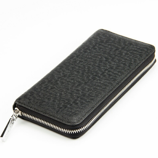 Long wallet multi-function zipper clutch
