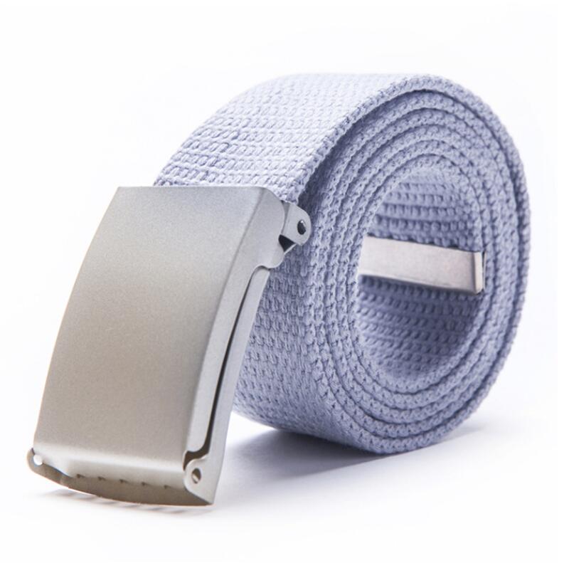 Candy color fashion new unisex pants with canvas belt men&#39;s belt