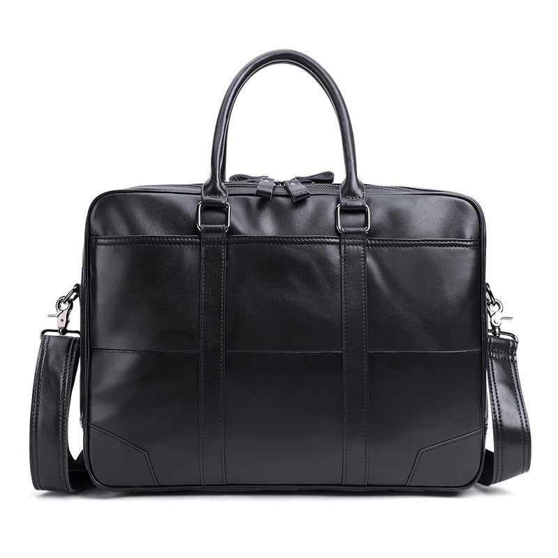Leather Men&#39;s briefcase