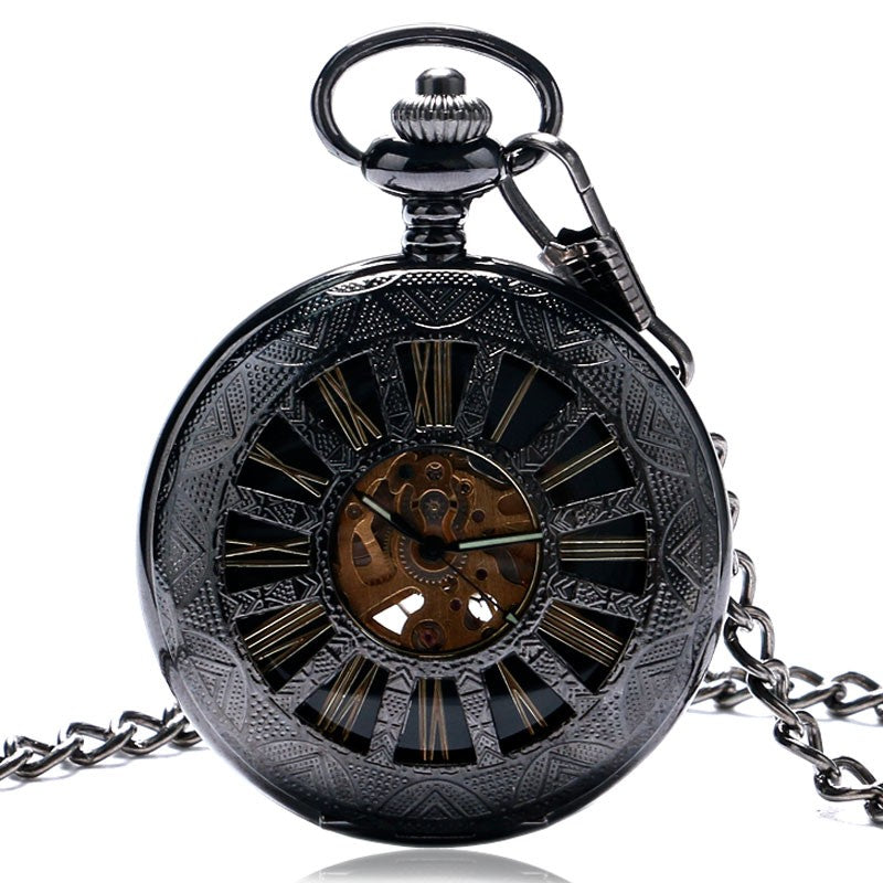 Roman Lite Automatic Pocket Watch