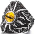 Evil Skull Eye Ring