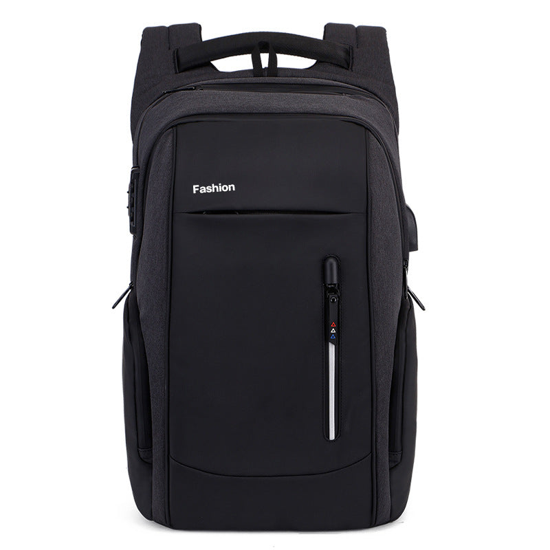 Multifunctional Computer Bag With USB Charging Fashion Backpack