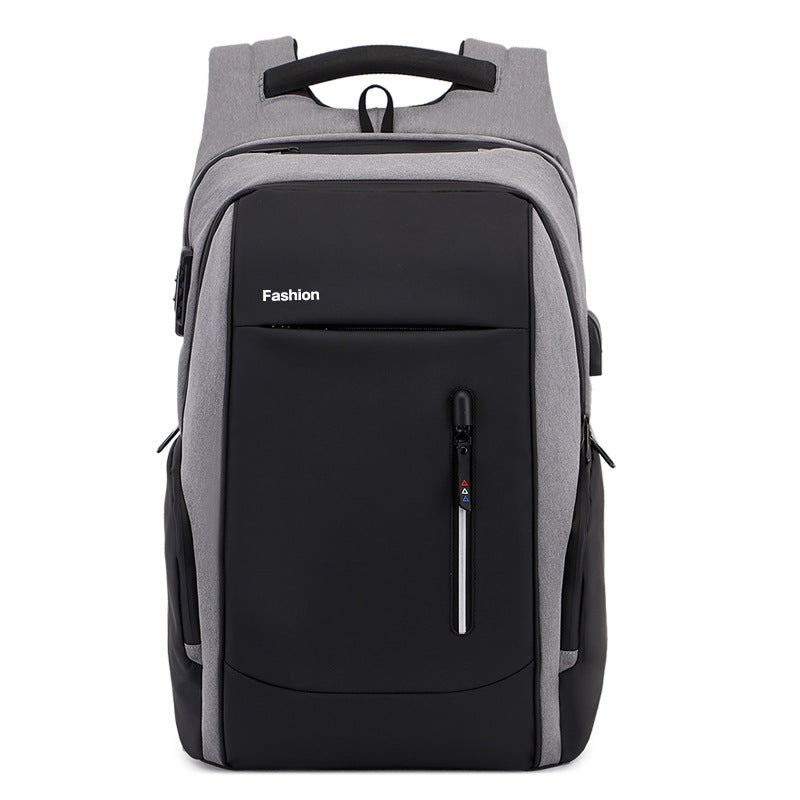 Multifunctional Computer Bag With USB Charging Fashion Backpack