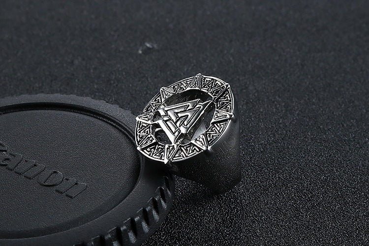Viking warrior men&#39;s ring