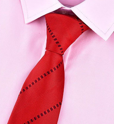 Tie male Married special solid color new   student performance work clothes general red small tie