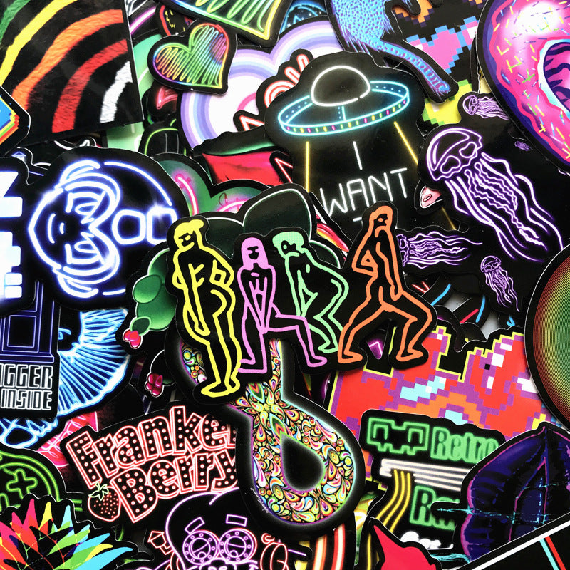 75pcs Harajuku style sticker