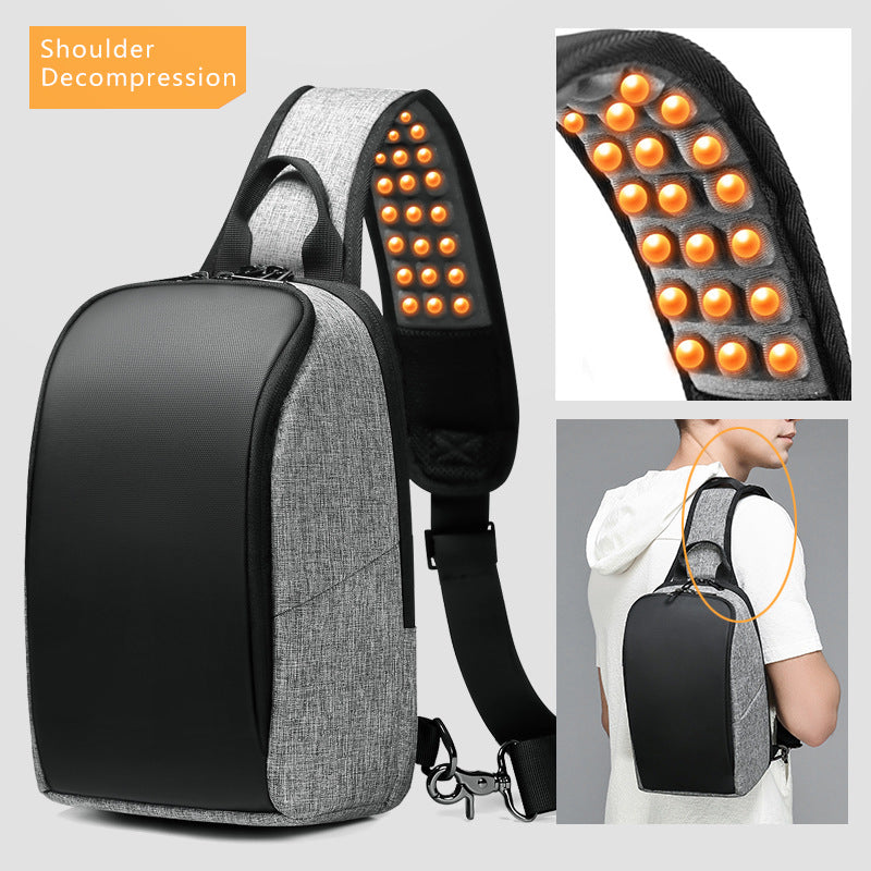 Large-Capacity Korean Fashion Casual Shoulder Bag