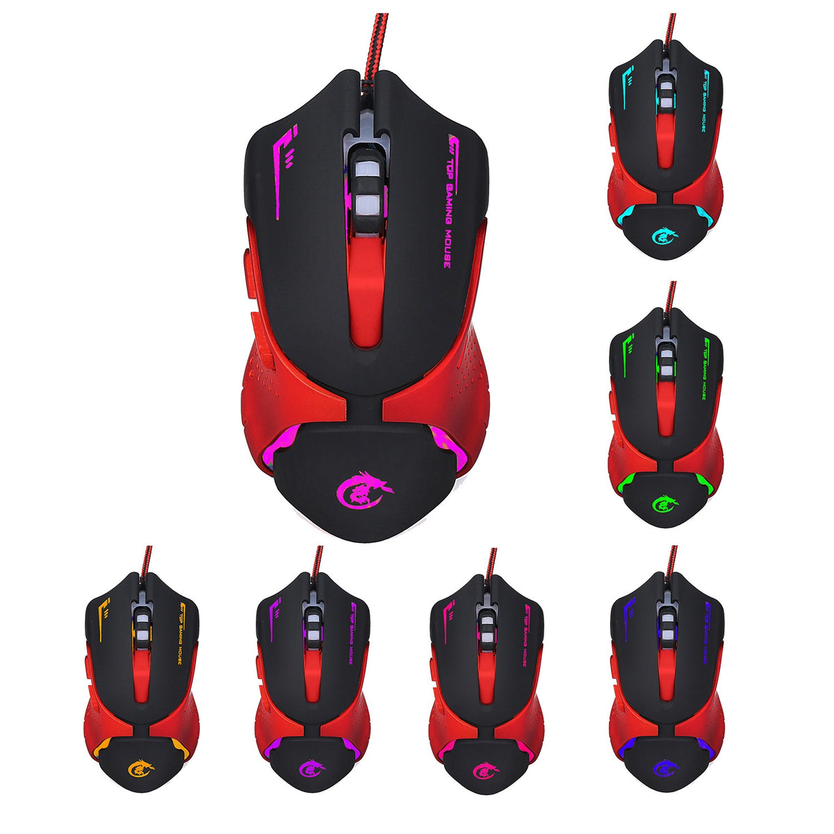6-Key Optical Gaming Mouse 3200 DPI
