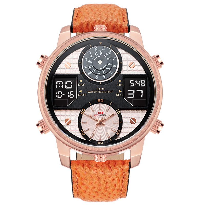 Men&#39;s Watch Trends Waterproof Sports Quartz Style