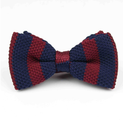 New Style Men Women Knit Bowtie Adjustable Butterfly Double Deck Neckwear Bowties Designer Knitting Dress Knitted Bow Tie