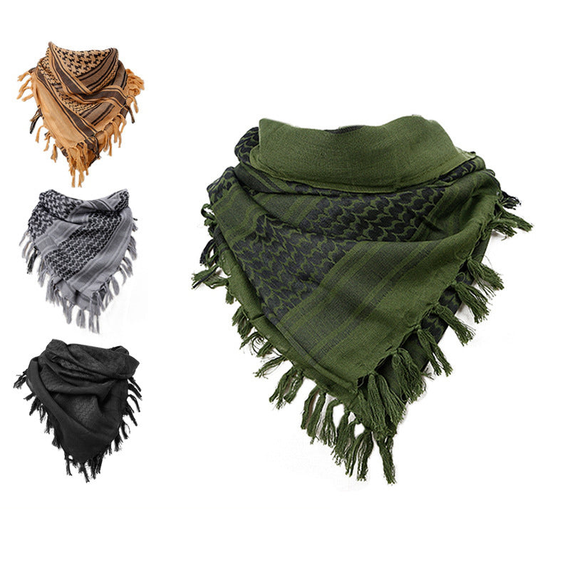 Warm and cold proof scarf for outdoor tactics