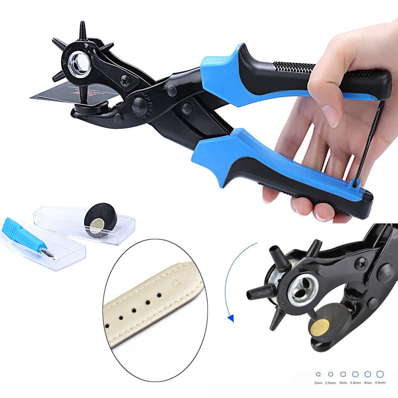 6-in-1 Belt Punch Pliers