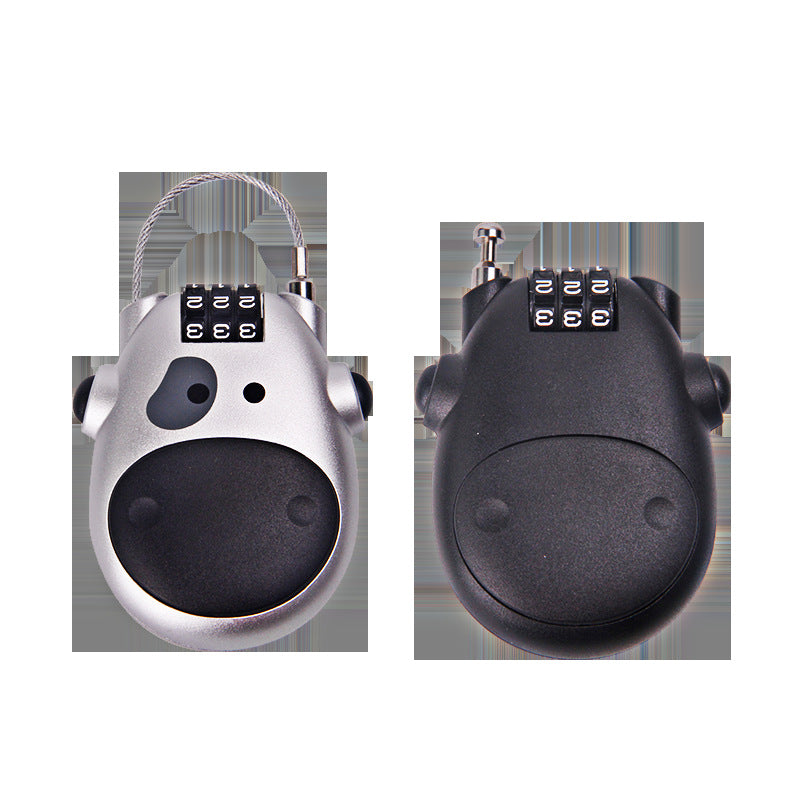 Cow telescopic wire rope lock