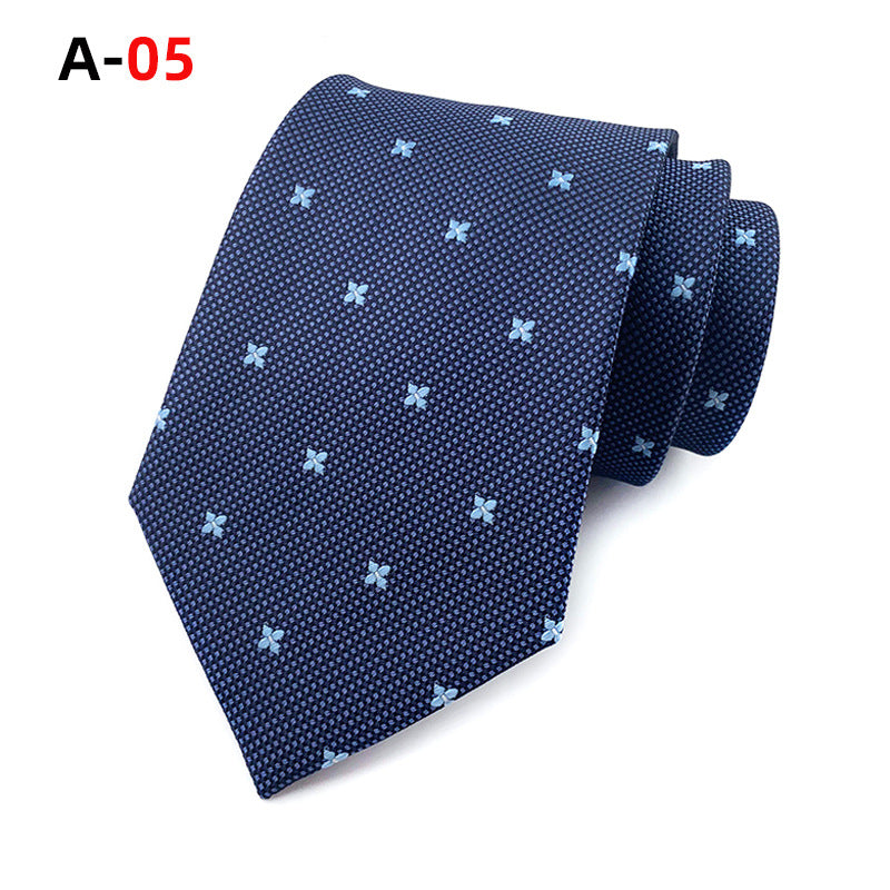 European And American Paisley Polyester Jacquard Men&#39;s Tie