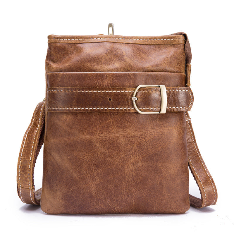 Men&#39;s leather shoulder bag