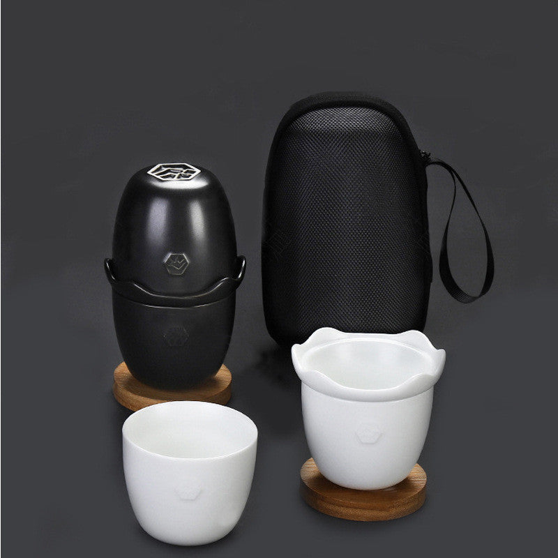 Kung Fu storage travel portable tea set
