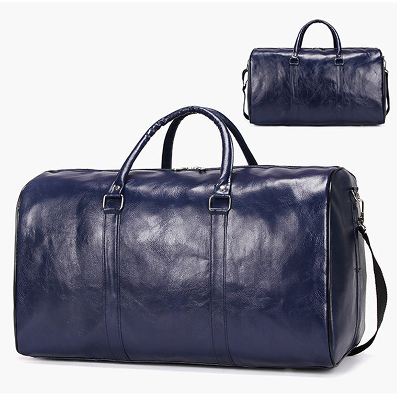 Travel bag handbag pu retro business trip luggage bag