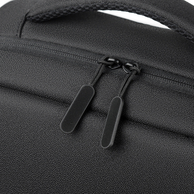 Polyester waterproof usb computer bag