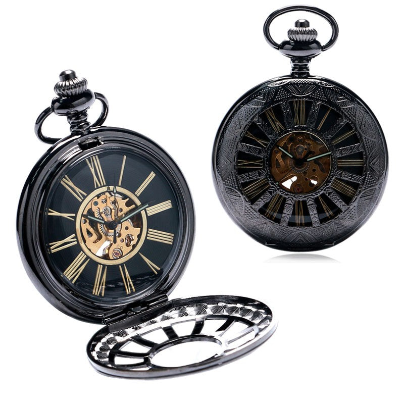 Roman Lite Automatic Pocket Watch