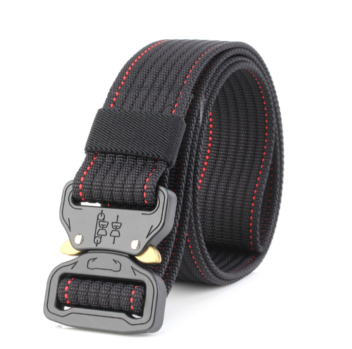 New Cobra buckle tactical belt male army fan rappelling nylon inner belt training belt special forces 3.8cm