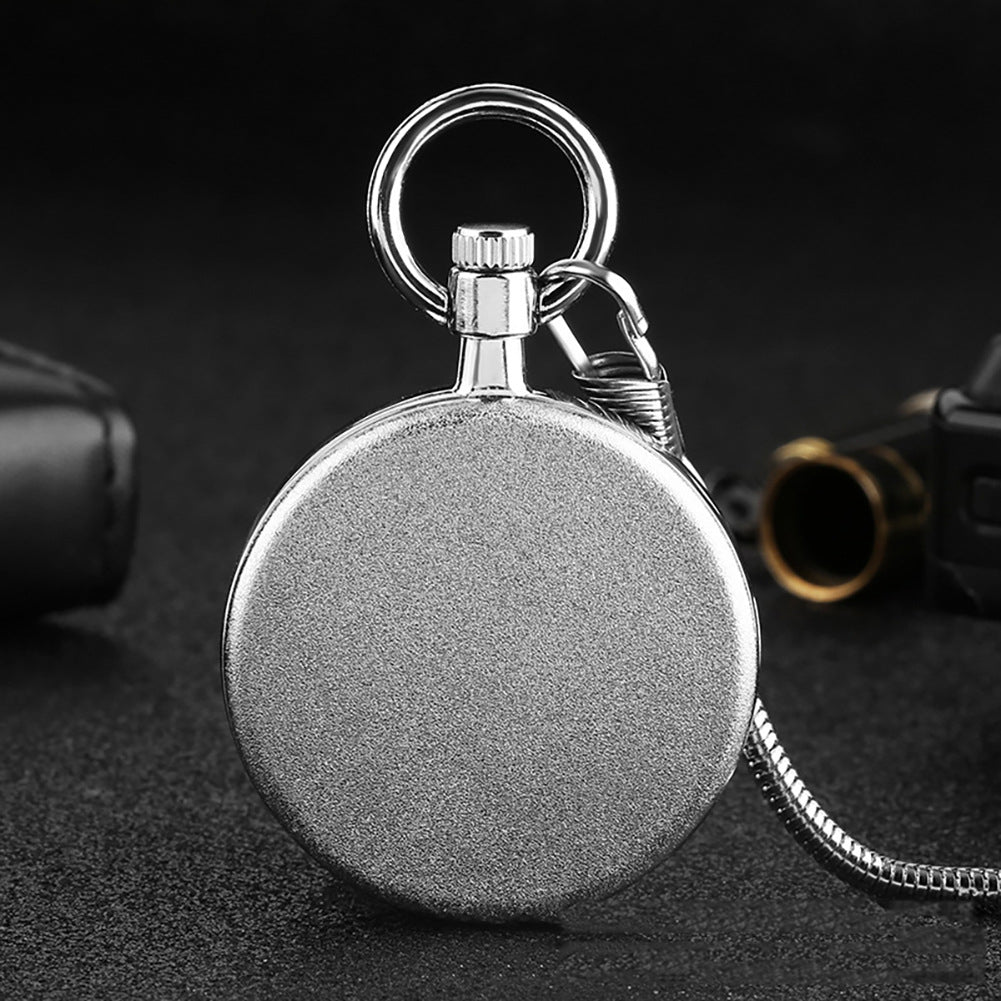 A Variety Of Creative Personality Vortex Snake-shaped Second Plate Waist Chain Quartz Pocket Watch Gift Watch