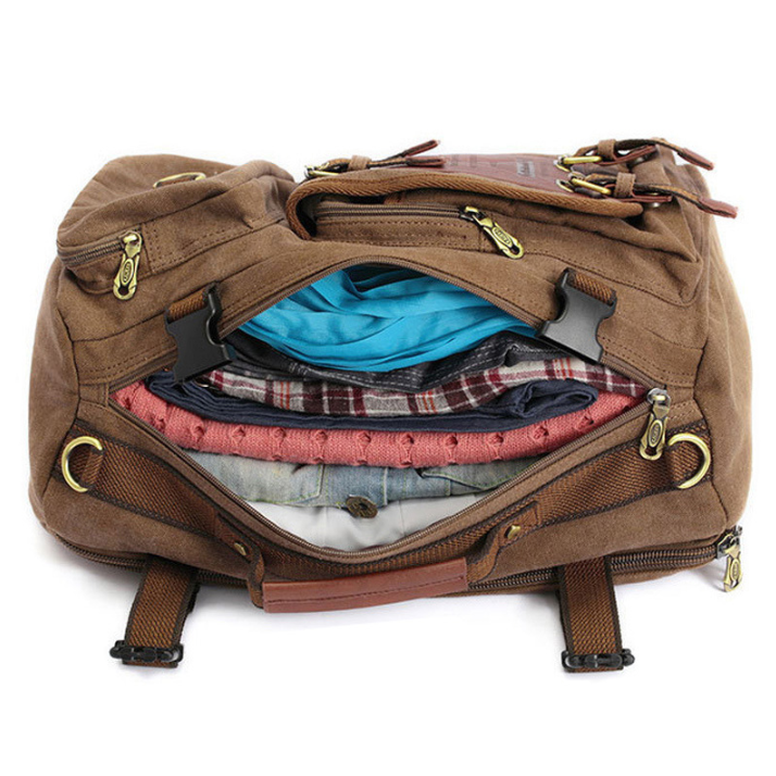 Berk - Large Canvas Traveller Backpack