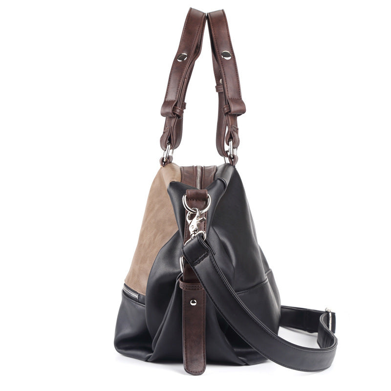 Men&#39;s large capacity Vintage handbag