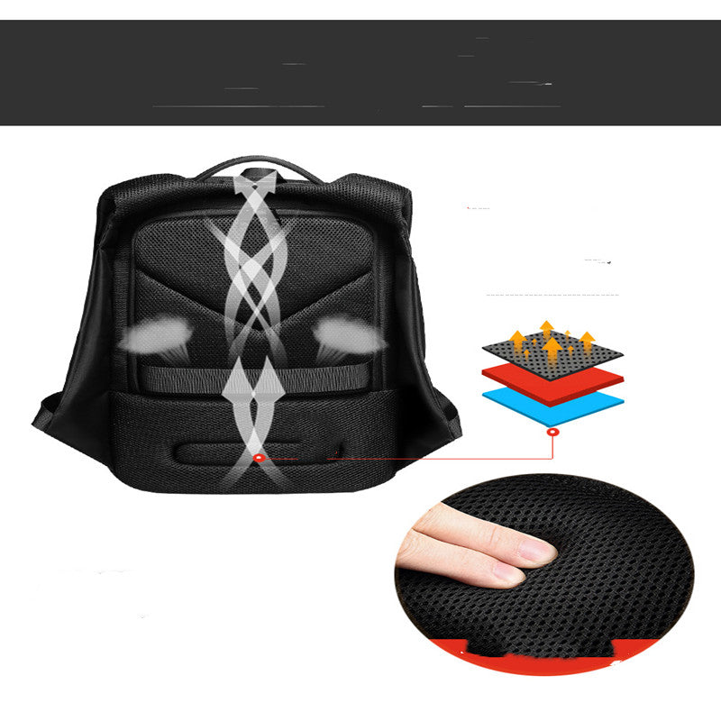 Large Capacity Men&#39;s Bag Can Store 17-Inch Computer Bag