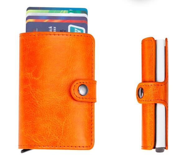 Front Pocket Wallet Minimalist Secure Thin Credit Card Holder