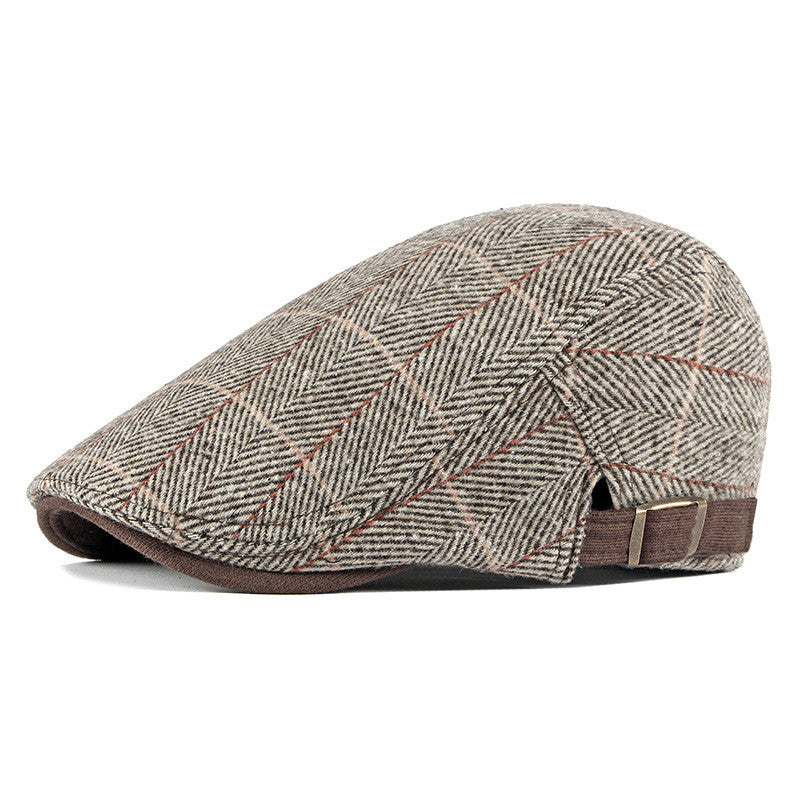 Knitted Beret Men&#39;s Casual British Retro