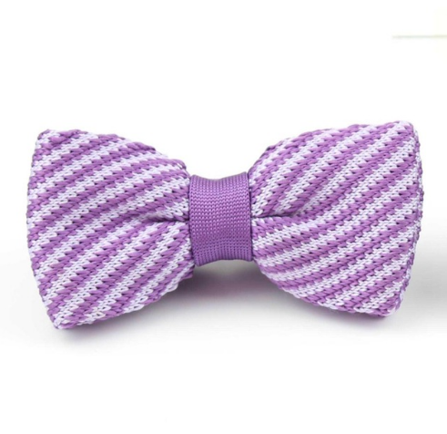 New Style Men Women Knit Bowtie Adjustable Butterfly Double Deck Neckwear Bowties Designer Knitting Dress Knitted Bow Tie