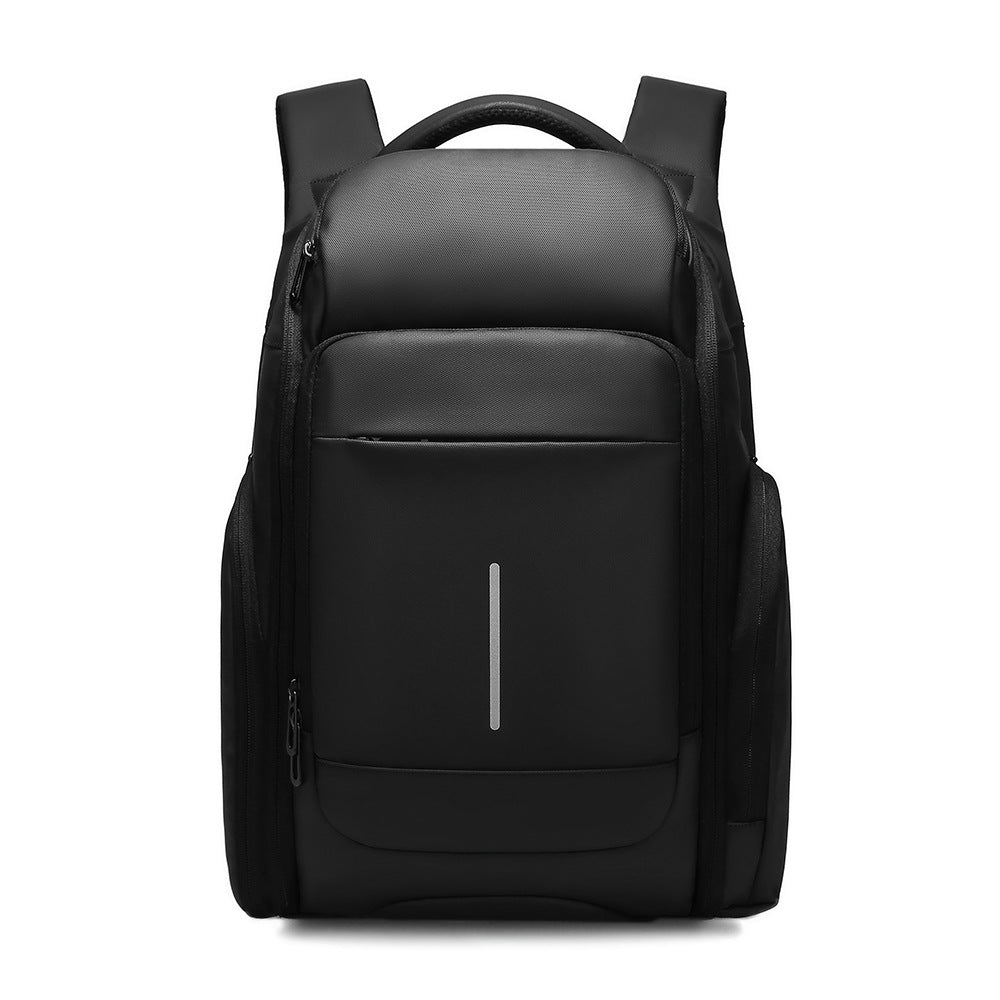 Business commuter backpack PVC multi-function large-capacity backpack Wild outdoor casual men&#39;s bag