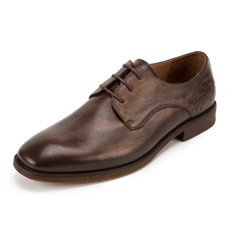 Suit Business Retro Derby Shoes