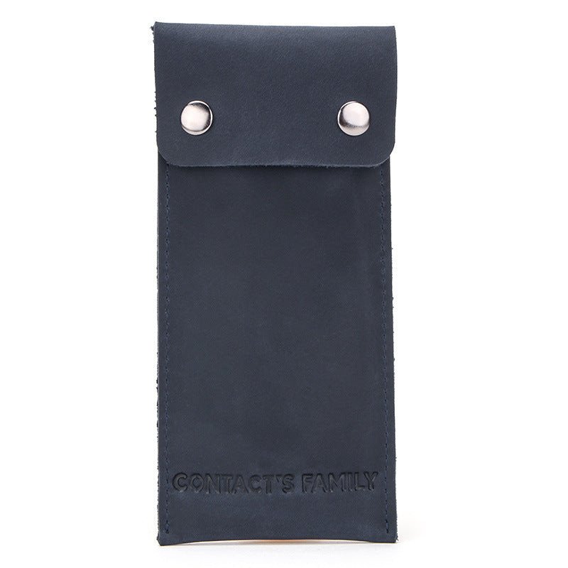 Universal Simple Leather Case Leather Watch Protective Case Suitable