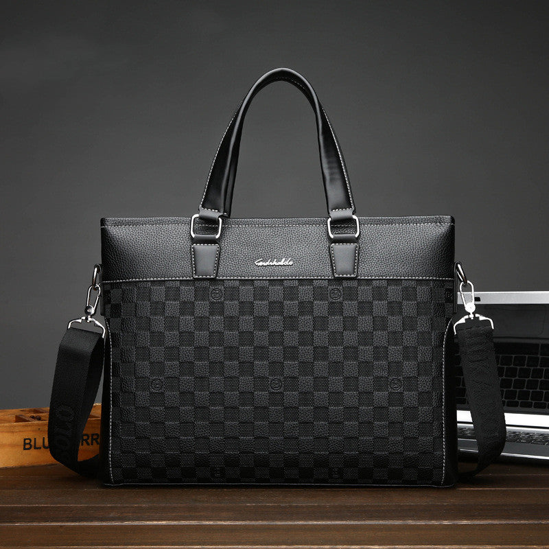 Fashion Personality Casual Men&#39;s Bag Business Handbag