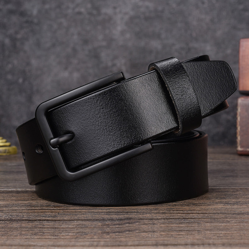 Direct selling men&#39;s leather leather belt casual belt