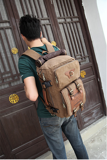 Berk - Large Canvas Traveller Backpack