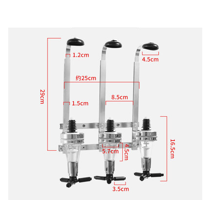 Creative inverted wine rack