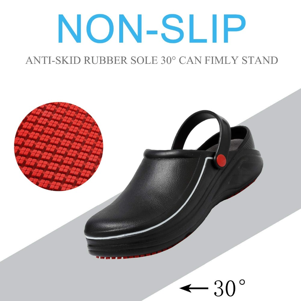 Non-slip kitchen shoes chef