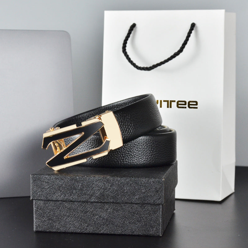 Men&#39;s leather head layer cowhide