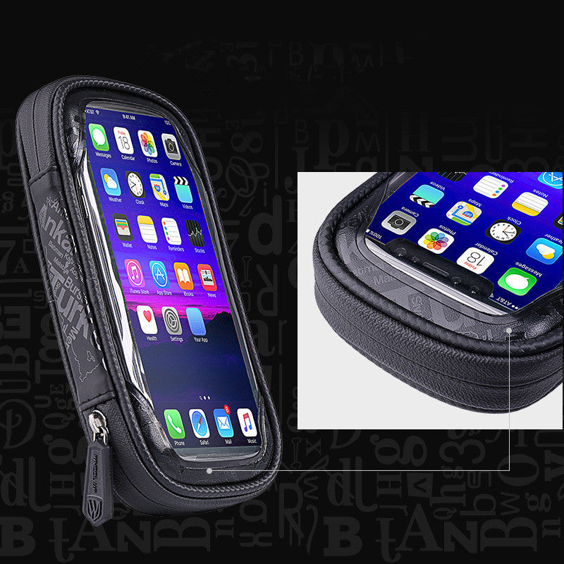 EVA hard shell water repellent bicycle beam bag