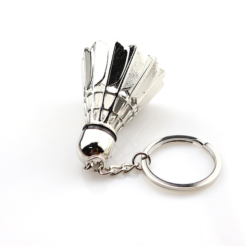 Badminton keychain simulation fashion key chain