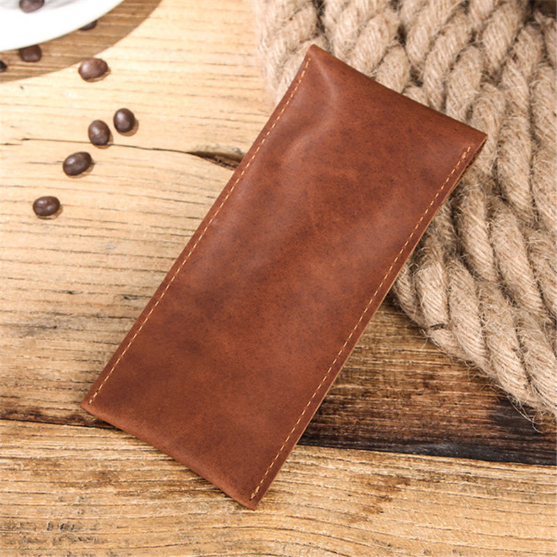 Universal Simple Leather Case Leather Watch Protective Case Suitable