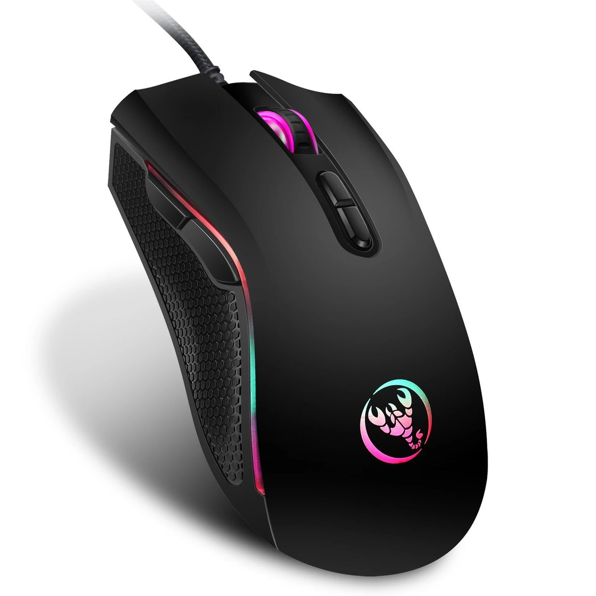 Full Color Mouse Colorful luminous gaming mouse - The Gifted Man