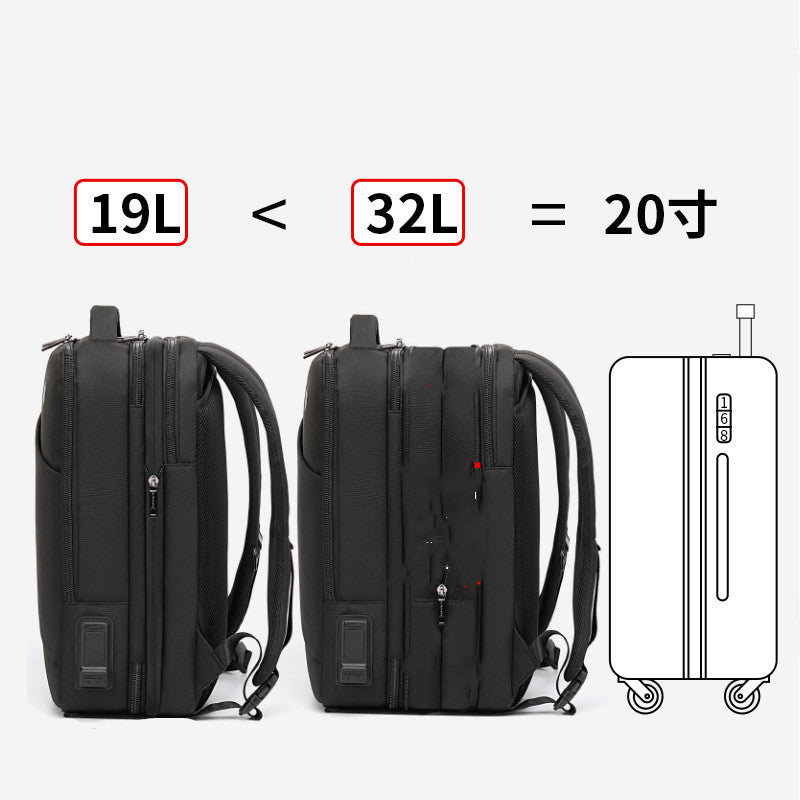 Large capacity usb computer bag