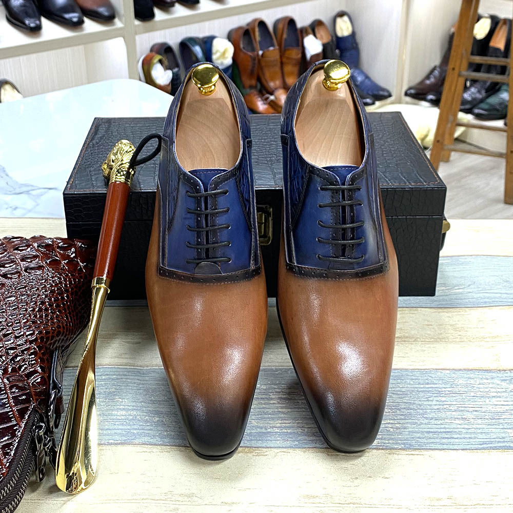 High-end Men&#39;s Business Leather Shoes